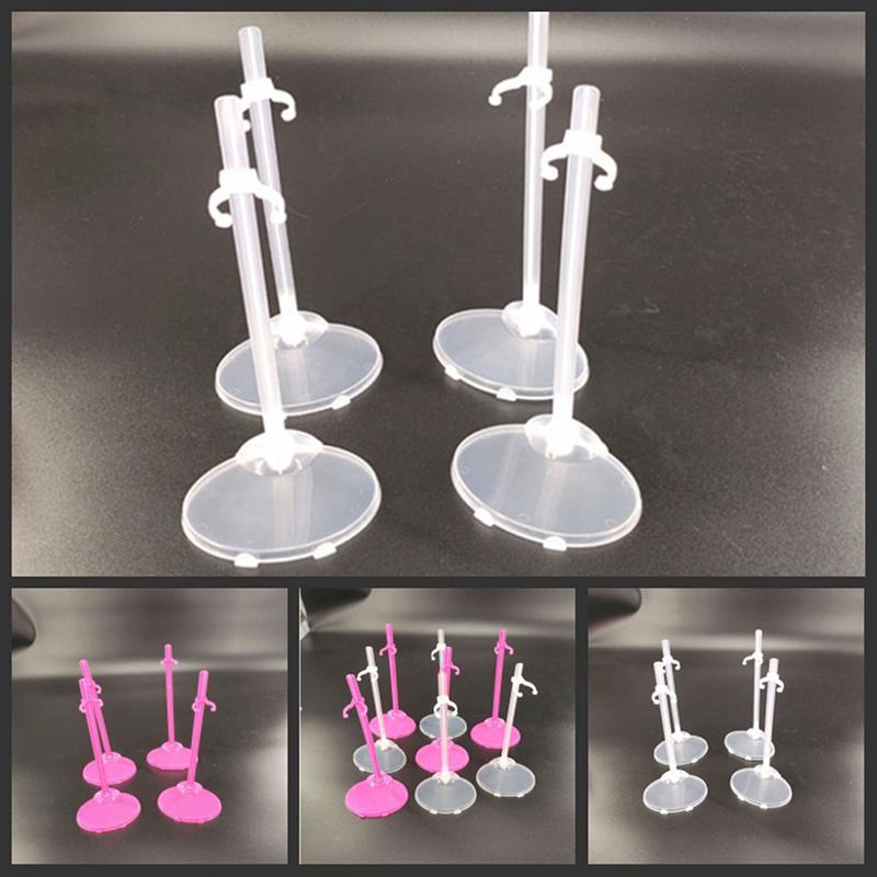 Transparent Stand Support For Doll Clear Toy Figure Display Holder Prop Up Model