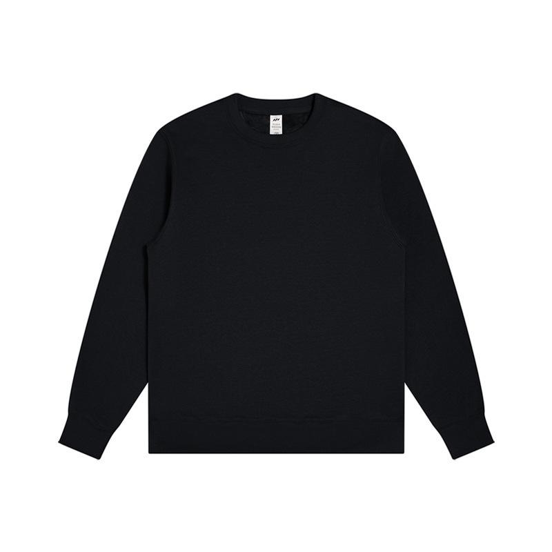 Men's Oversize 400g Velvet Thickened Hoodie, Round Neck, Loose Fit, Plus Size 200 Jin, Winter