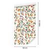 Wallpaper Small Flowers White, Light Gray and Cream 50x1000
