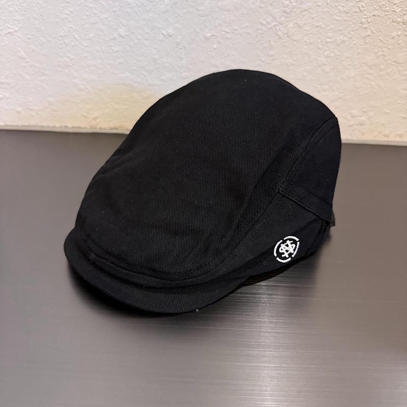 Style Letter Embroidered Baseball Cap With Breathable Cotton For Casual Wear чёрный