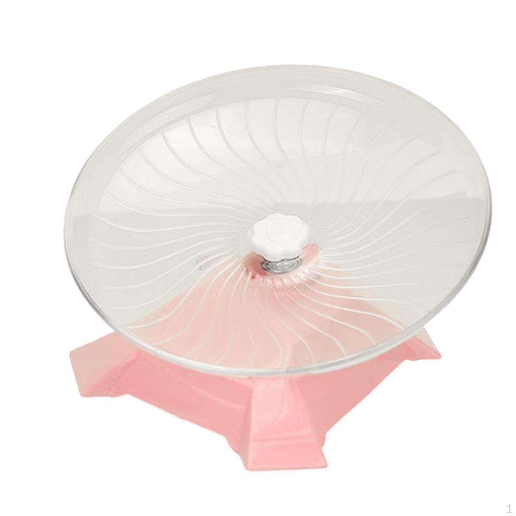 Hamster Exercise Wheel Running Interactive Pets Supplies Easy Playground Silent Roller