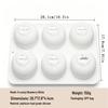 Food-Grade Silicone Cake Mold: 12-Cavity Banana Blueberry Pear Mousse, Easy Release & Heat Resistant
