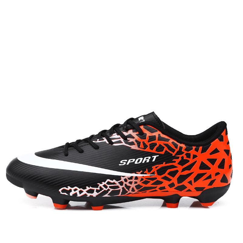 Football Shoes Tf Broken Nails Artificial Grass for Men and Women Primary and Middle School Students Training Shoes I AG Spikes.