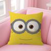 Personalized Pillow Cover Kids Bedroom Wild Party Decor Pillowcase Kid Birthday Shower Gift Cute Banana Cartoon-M-Miniones