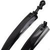 2 bucăți Apărătoare reglabile pentru biciclete Flap de noroi Instalare ușoară Lărgiți apărătoare de noroi anvelope Set de apărătoare de noroi