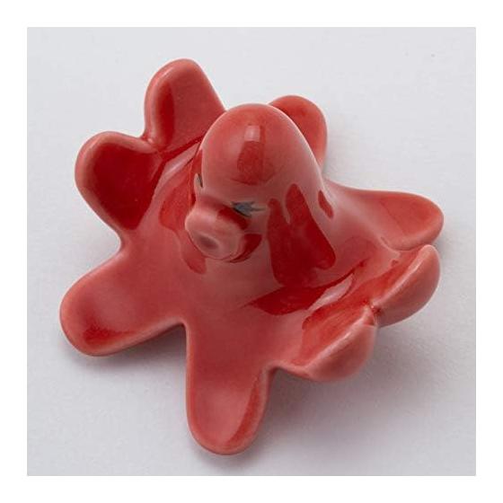 Hasamiyaki Tako Wink Chopstick Rest 42363 Porcelain Japan