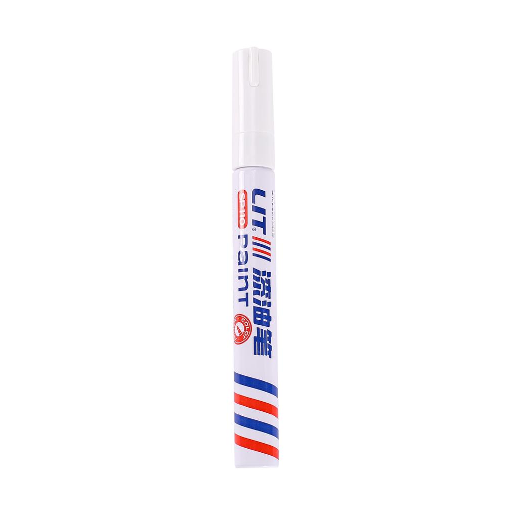 1/8/12Pcs Colored Permanent Paint Pen Colorful Tire White Markers Rubber Car Tyre Tread Markers Pens Waterproof for Metal Rocks