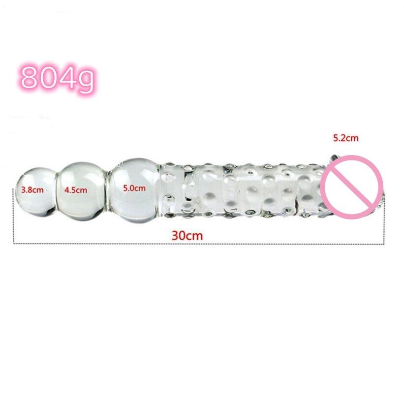 VaHppy 14 Styles Glass Phallus Artificial Penis Alien Large Dildo Sex Toys For Women Gay Anal Plugs Masturbators Adult Products