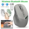 2.4G + Bluetooth Dual-Mode Wireless Charging Mouse with Digital Screen Display Silent Ergonomic Design Office Universal Mouse