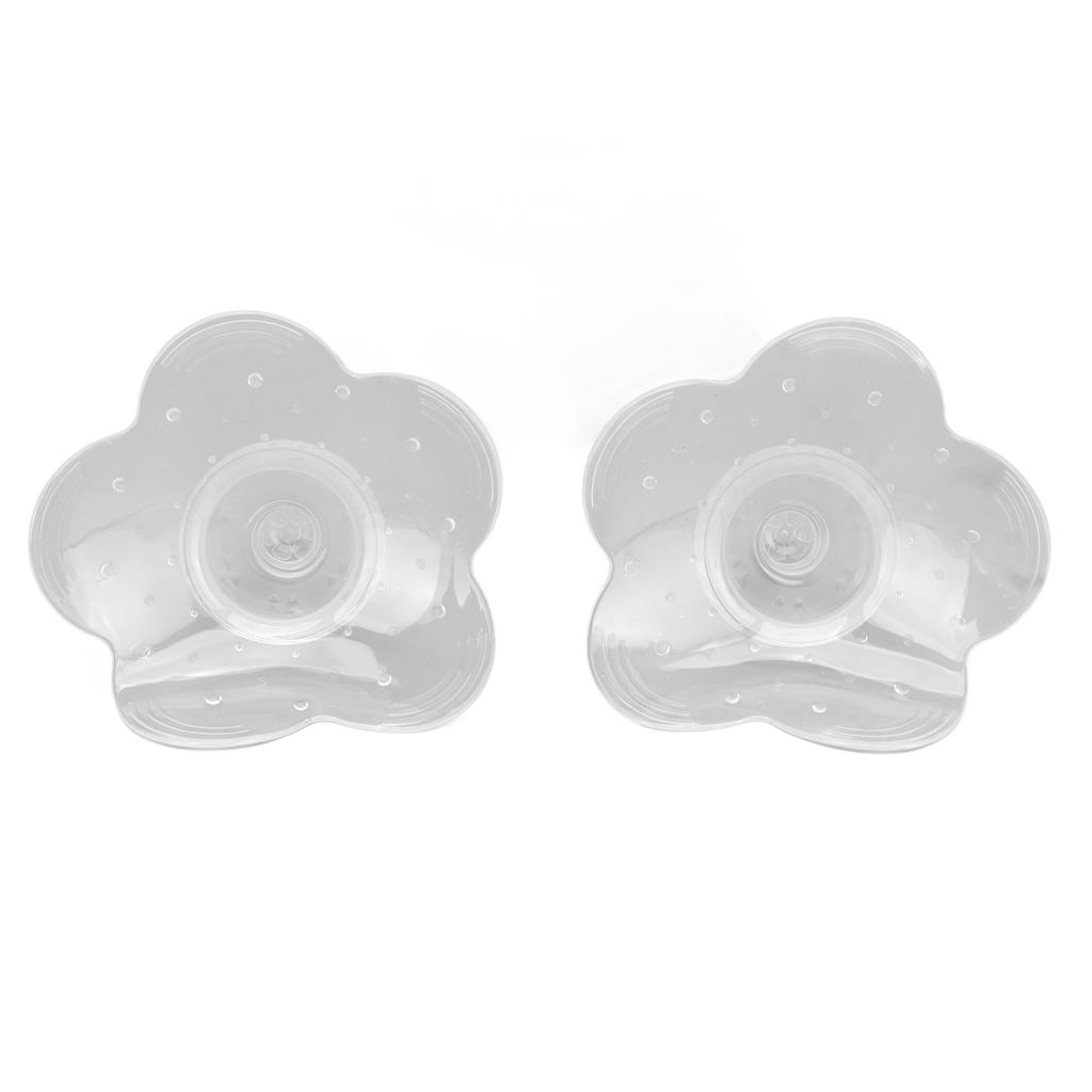 2pcs Nipple Shield Silicone Nursing Breastfeeding Nipple Shield Protector for Flat Inverted Nipples