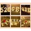 16cm Alphabet Letter LED Lights Marquee Sign Number Lamp Decoration Night Light For Party Bedroom Wedding Birthday Christmas