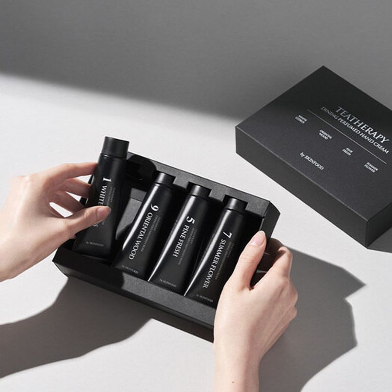 

SKINFOOD [Gift Set] Tea Therapy Dining Perfumed Hand Cream Set Gift set