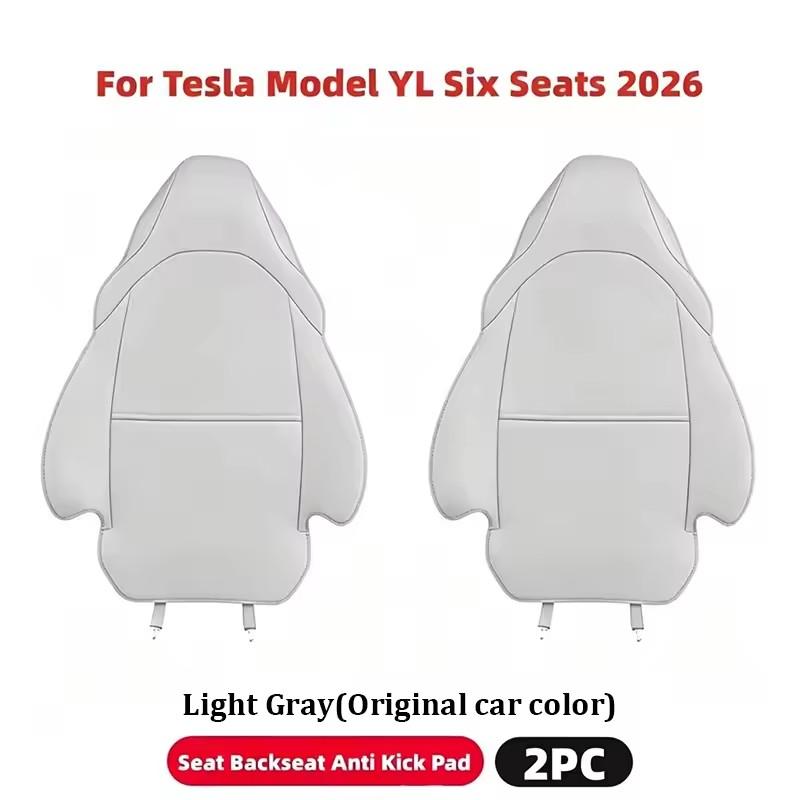 Car Seat Anti Kick Pad For Tesla Model 3/Y/YL Six Seats 2026 Back Anti Scratch Protector Mat Car Interior Accessories