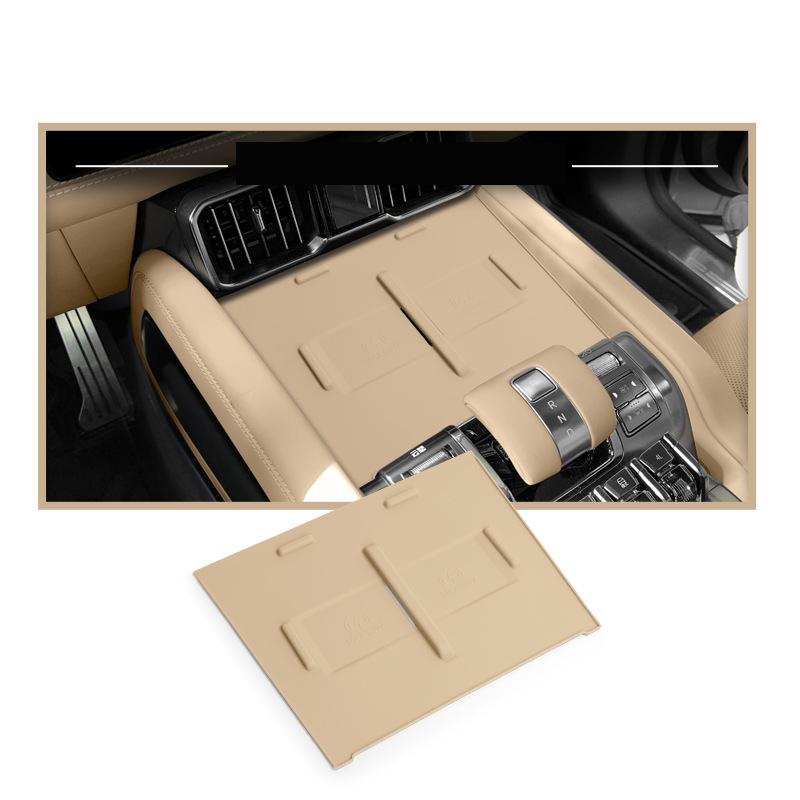 For BYD Leopard 8 Car Styling Central Control Wireless Charging Silicone Pad Central Storage Dustproof Mat Auto Acccessories