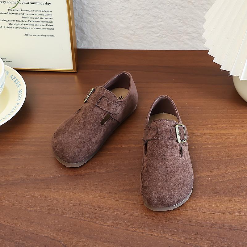 

Birkenstock Girls Genuine Leather Soft Sole Shoes - Autumn 2025 Collection Size 23-25 / Pack of 3 Pairs коричневий