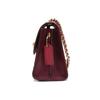 Coach Parker 18 Color Block Flap Chain Leather Crossbody Shoulder Bag Women Bags Red Apple 29390-B4P2Z