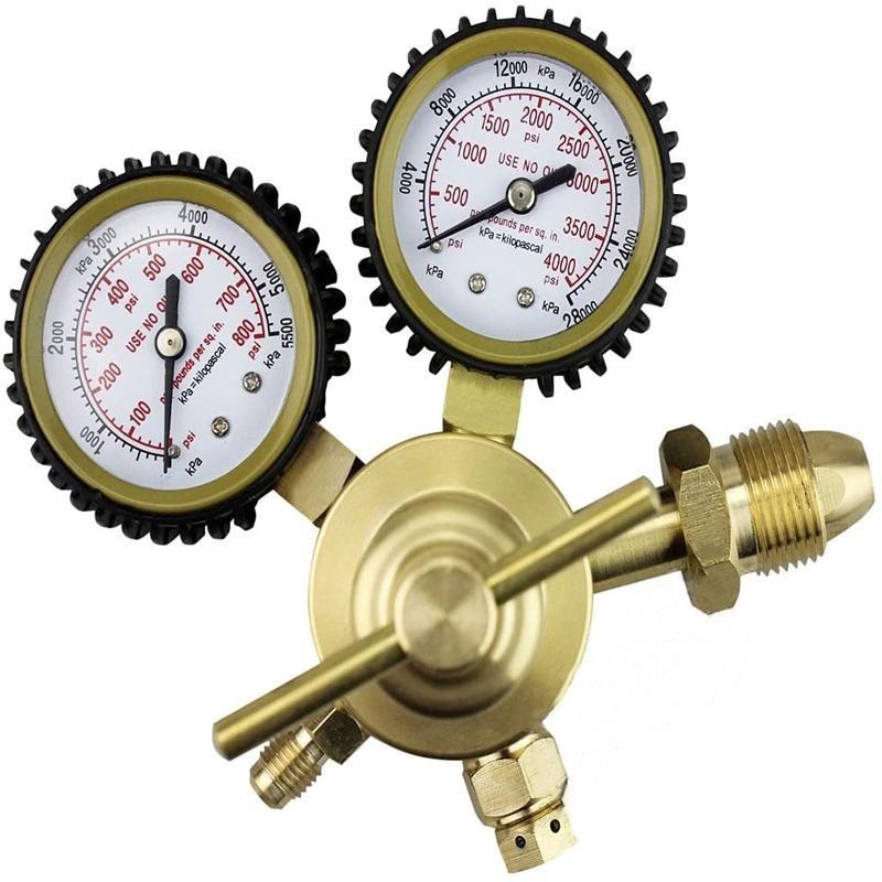 M44 All-Copper High-Pressure Nitrogen Pressure Reducer American Cga580 High-Pressure Nitrogen Pressure Reducing Valve