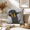 cartoon cute dachshund Pillow Case for Sofa Living Room Home office Decor Protective Cover