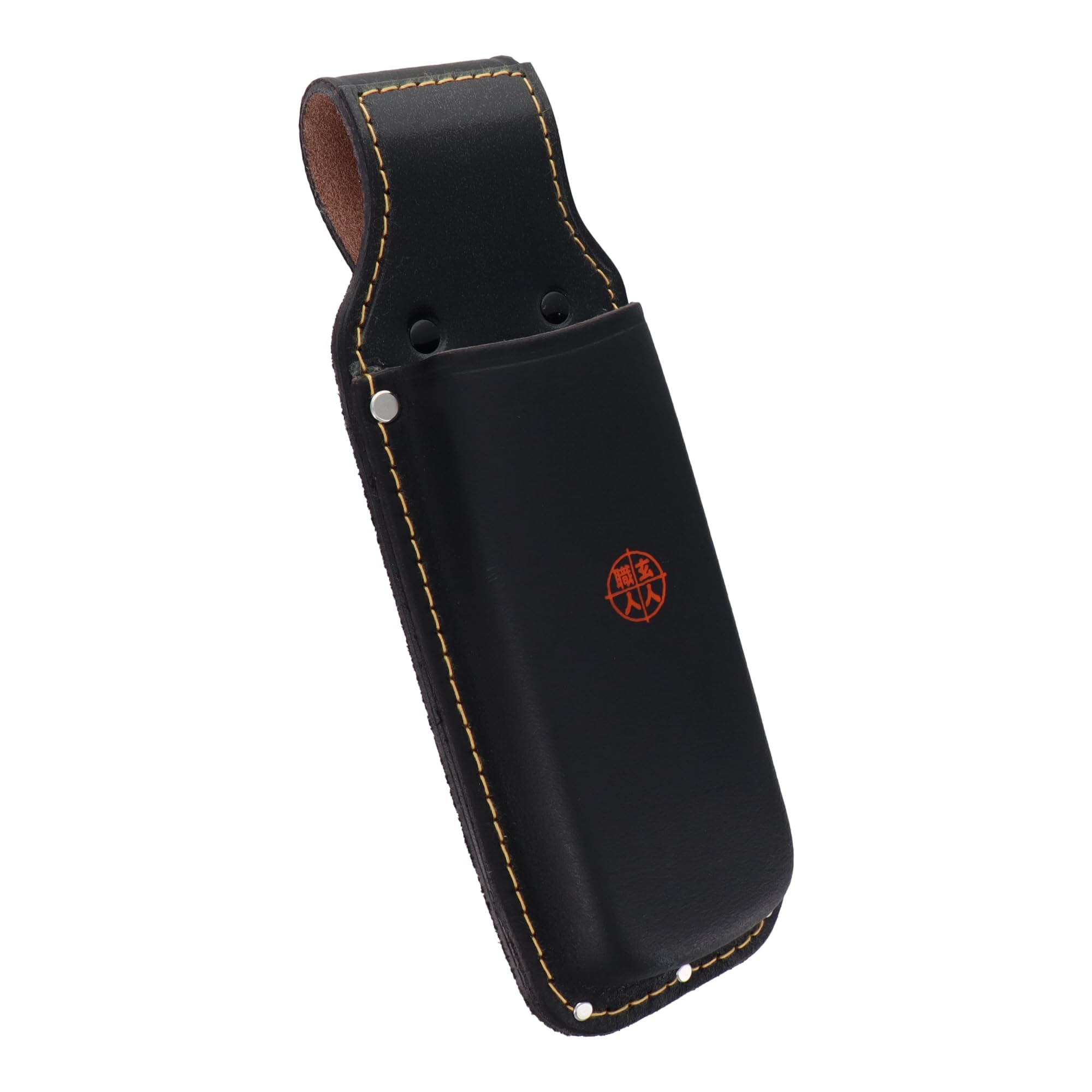

Sankyo Corporation Expert Craftsman Black Leather Folding Saw Case Large H&H KSK-05