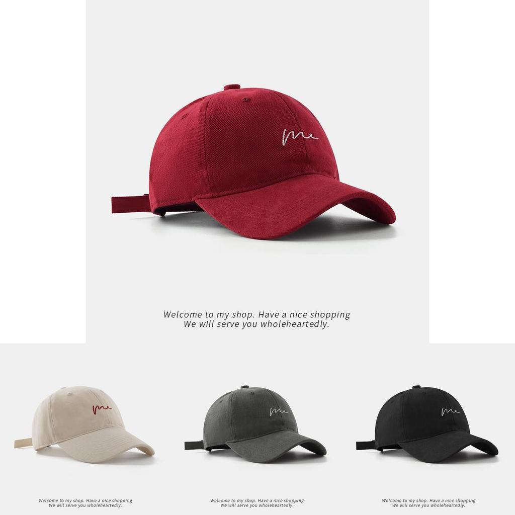 Stylish Cotton Baseball Cap For Women And Men With Wide Brim And Embroidered Letters