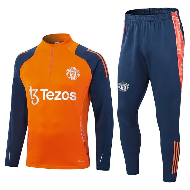 Herren Damen Fußball Trainingsshirt Langarm Fußball Top Atmungsaktiv Sportbekleidung Arsenal Chelsea Juventus Porto West Ham Real