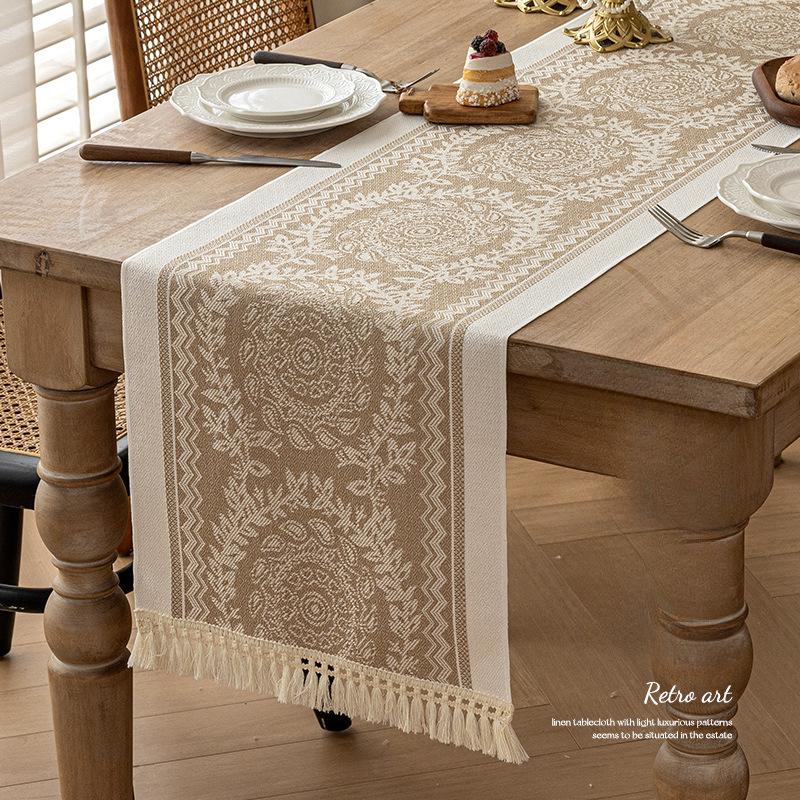 Nordic Minimalist Wallpaper Cotton Linen Wallpaper Waterproof and Stain Resistant Holiday Dining Table Wedding Decoration