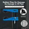 4PCS Car Brake Fluid Pipe Clamp Set Brake Oil Nozzle Clip Cars Brakes Nipple Pliers Leak Proof Line Plug Prevents Oil Leakage Fuel System Fittings7