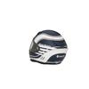 ZEALOT Blade Runner Full Face Graphic Matte Size Helmet, Euro, Blue, M, 57-58cm, BRJ0019/M