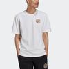 Adidas Originals Artist Tee Ss With Back Print Men Tops White HA4704