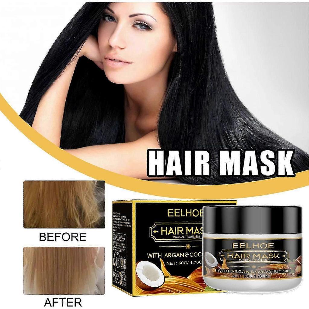 Limited time!! Hair Mask Conditioner - Moisturizes, Improves Frizz From Dyeing And Perming, Smooths, Volumizes, And Repairs Hair New Arrival S07