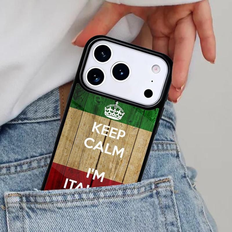 Italy Flag Phone Case for iPhone 16e 15 14 13 12 17 Pro Max Plus Air 17pro Cover Coque