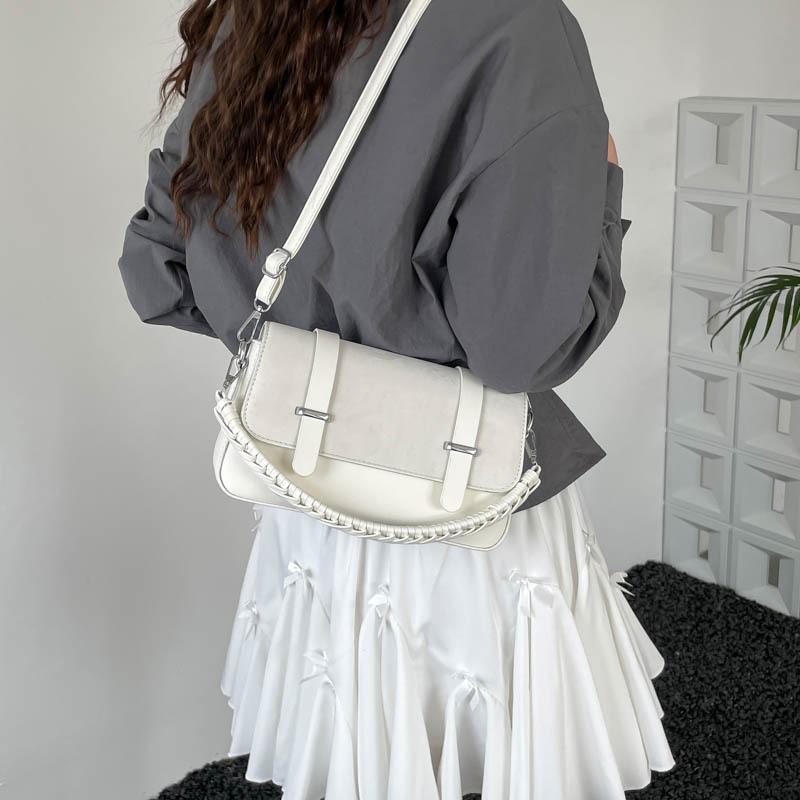 Hot Sale High-end Luxury Underarm Bag For Women 2026 Newest Fashion Simple Shoulder Bag Patchwork Crossbody Bags For Shopping
