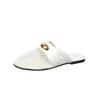 Women's Mary Jane Mesh Flats, Breathable Fishnet Slip-On Mules, Wholesale Peep-Toe Slippers In Stock
