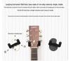 Matte Black Musical Instrument Wall Hook: Display Rack for Guitar, Ukulele, Violin, and Hulusi