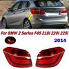 For BMW 2 Series F45 218i 220i 225i 2014 Tail Light Driving Light Warning Brake Light Signal Lamp Taillight Housing Without Bulb