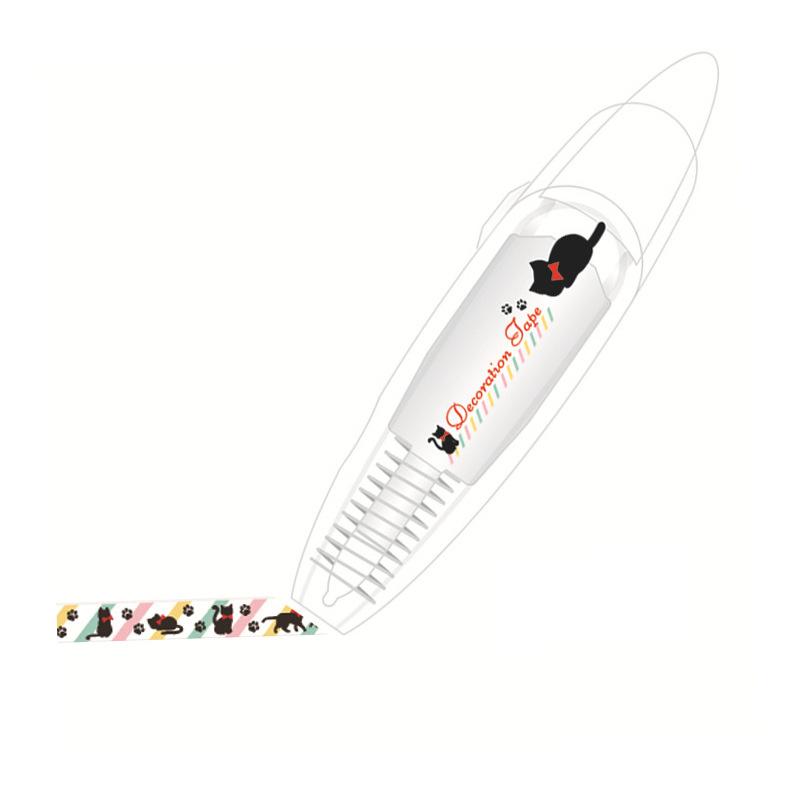 Desen animat autocolant bandă stilou amuzant copii papetărie caiet jurnal benzi de decorare etichetă autocolant decor hârtie pentru copii jucării cadouri