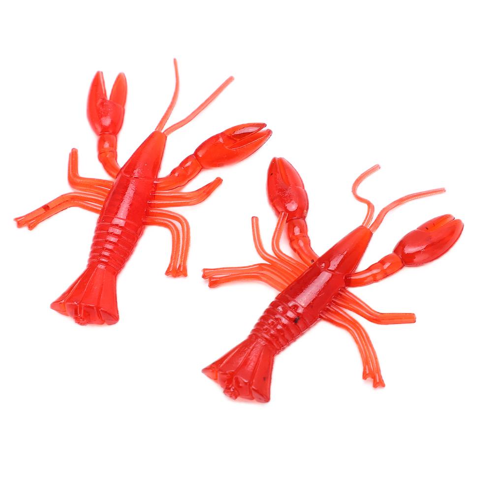 Fishing Shrimps Lures Glowing Luminous Soft   Lifelike Silicone Shirmps Bait
