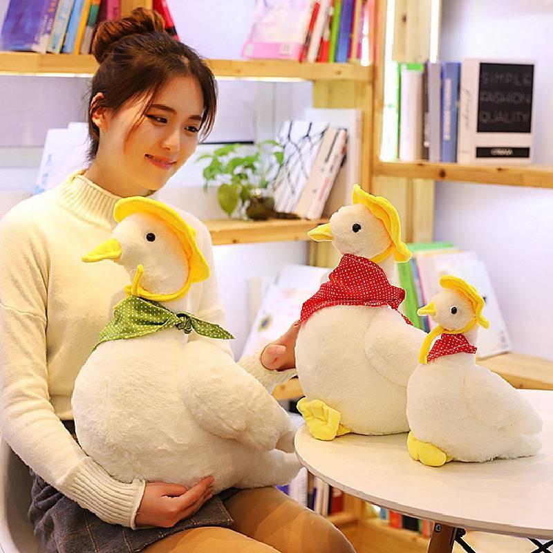 Duck Adorable Cartoon Plush Toy Goofy Girls Kids Birthday Holiday Doll Gift