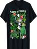 Pflanzen Nicht Menschen Skelett Lustiges Halloween Kostüm Gärtner T-Shirt