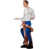 Smiffys Unisex Adult Piggy Back Costume Set