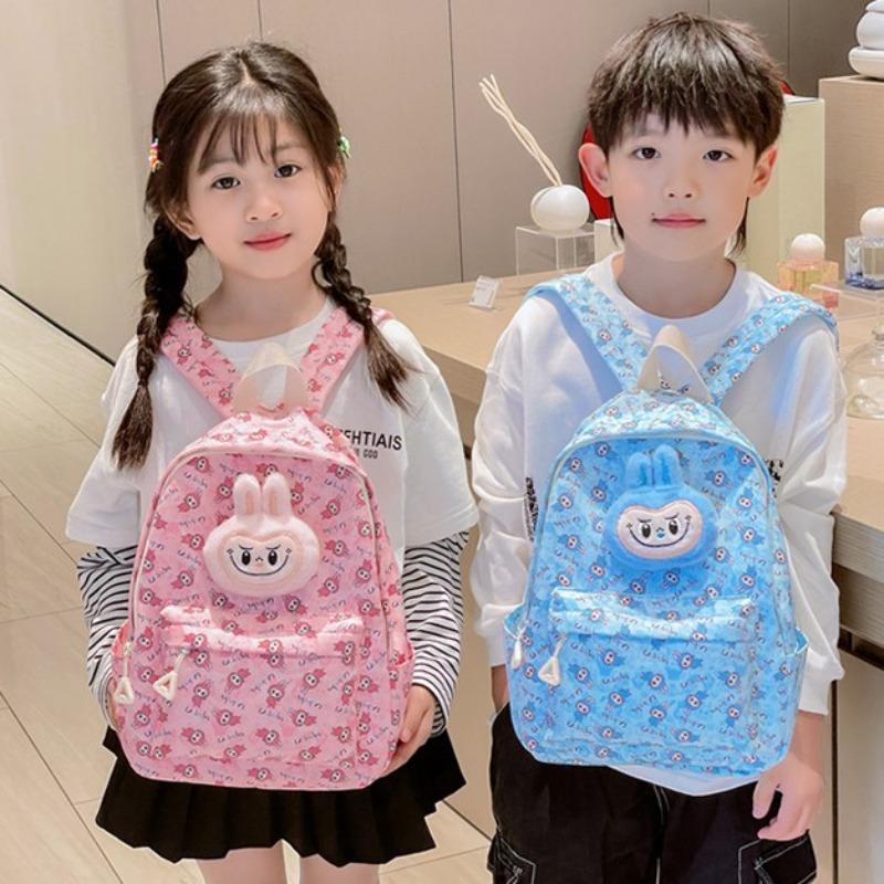 Children's kindergarten backpack new versatile cartoon cute student schoolbag trendy fashion printed backpack