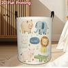 1pc Multi-size Laundry Basket, Cute Cartoon Animal Pattern Dirty Clothes Basket, Suitable for Bathroom, Bedroom, Living Room, Dormitory Home Storage, 