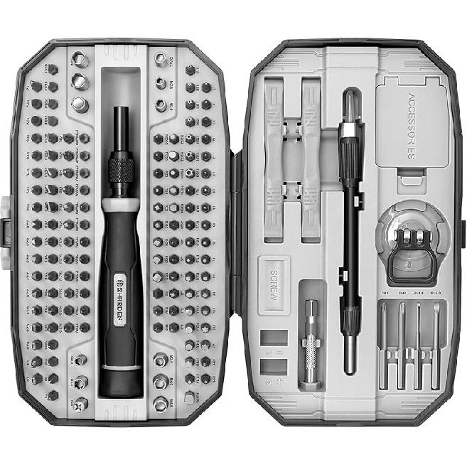 Precision Screwdriver Set 49 in 1 SHARDEN Small Screwdriver Set Magnetic Repair Tool Kit for Laptop, iPhone, Cell Phone, PC, MacBook, Tablet,