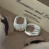 VENTFILLE 925 Sterling Silve Hoop New Chinese Style Earring for Women Versatile Seed Texture Sensation Jewelry Gift Dropship