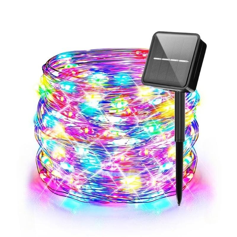 

USB LED String Lights Copper Silver Wire Garland Light Waterproof Fairy Lights For Christmas Wedding Party Decorative