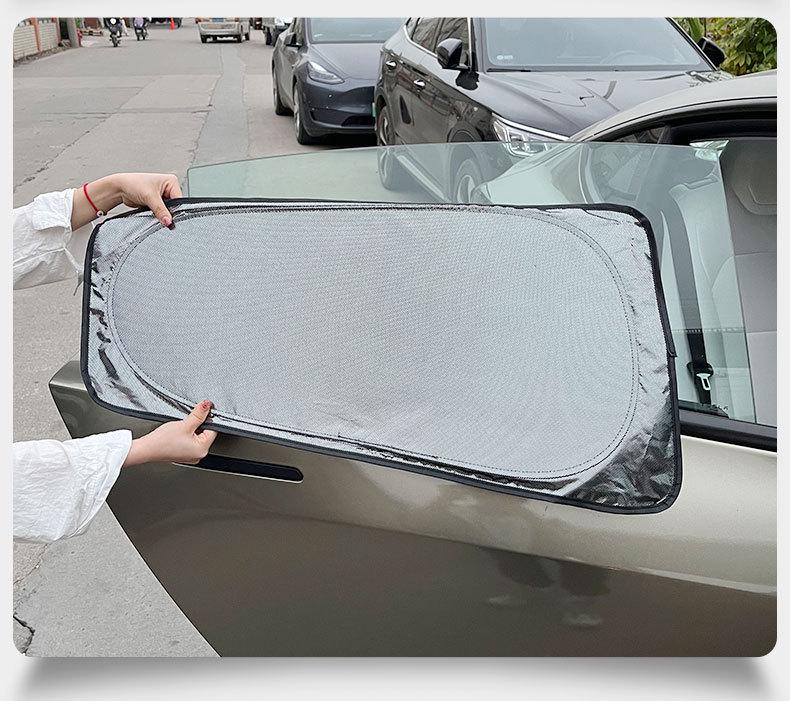 BYD Leopard 5 Ice Crystal Privacy Curtains: Sunshade & Heat Insulation for Camping