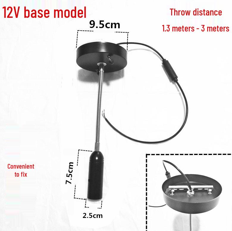 12V Escape Room Text Hint Arrow Projector Spotlight