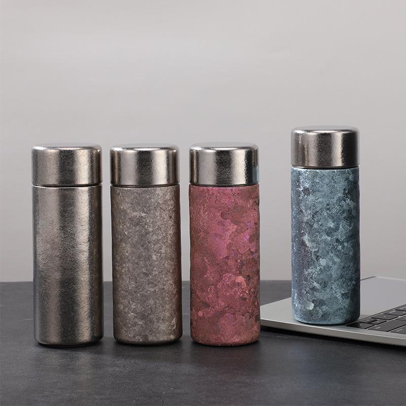 Elegant 200ml Titanium Insulated Pocket Cup – Compact, Lightweight & Stylish for Women