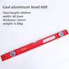 Bubble Horizontal Ruler High Precision Level Ruler Woodworker Building Magnetic Balance Spirit Level Portable Measuring Tools