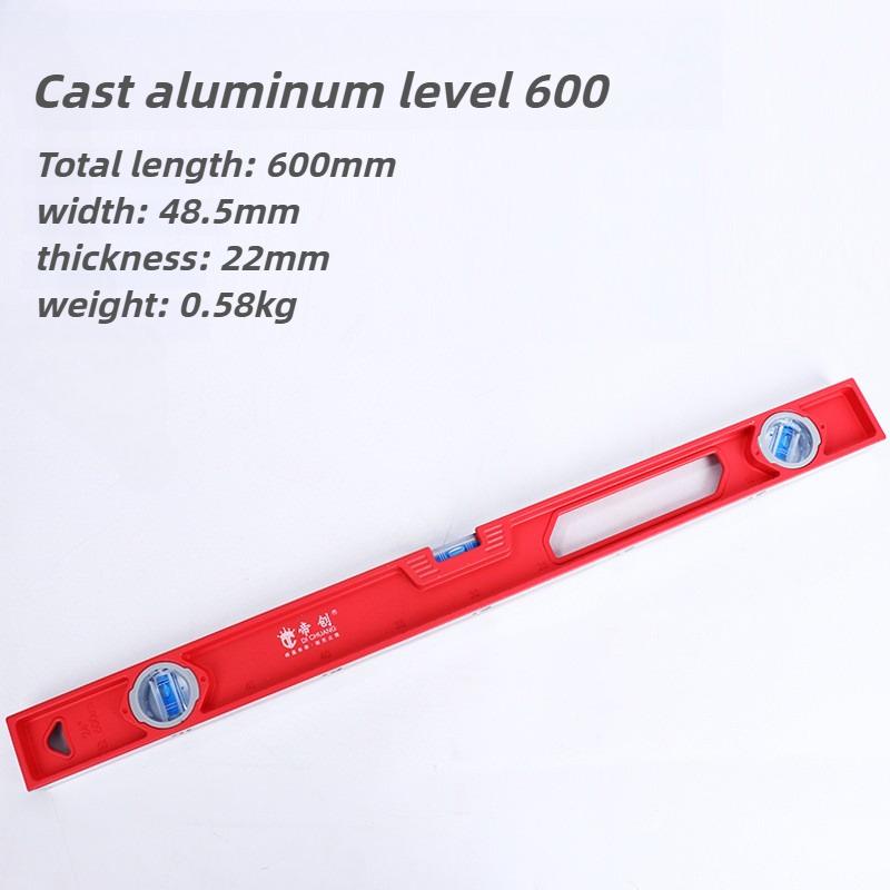 Bubble Horizontal Ruler High Precision Level Ruler Woodworker Building Magnetic Balance Spirit Level Portable Measuring Tools
